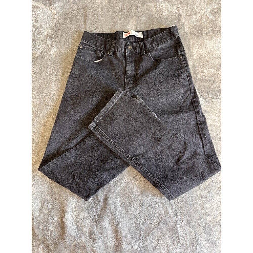 Levi's Boys 511 Slim Jeans 16 Regular 28x28 Black Stretch Denim